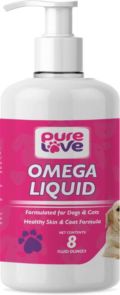 Pure Love Omega Liquid For Dogs and Cats  