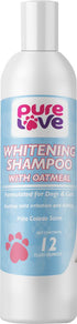 Pure Love Whitening Shampoo with Oatmeal for Dogs and Cats-Pina Colada Scent  