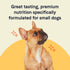 Pure Petite Small Breed Raw Coated Grain-Free Puppy Food Dry Dog Food - Fresh Salmon - 4 Lbs  