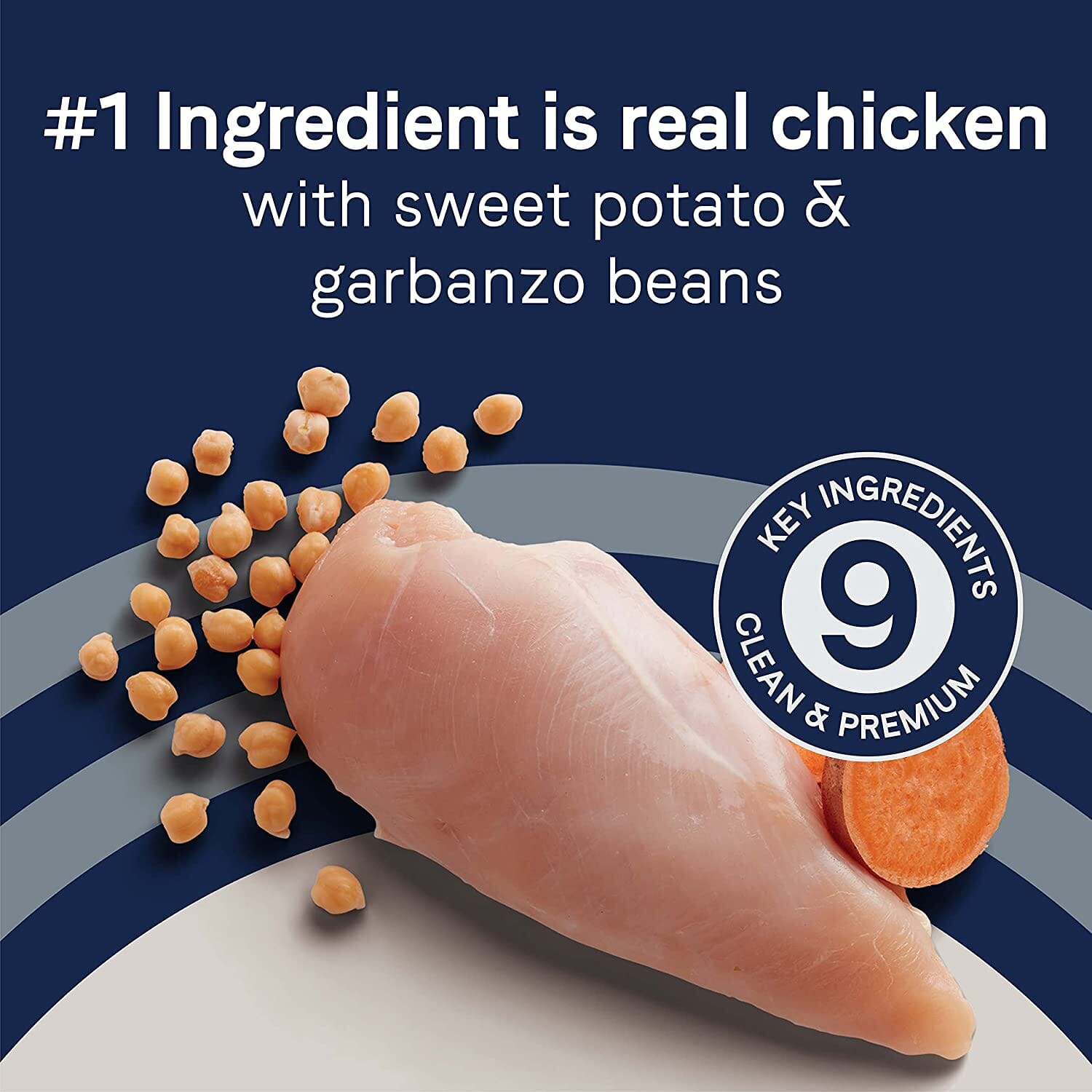 Pure Senior Grain-Free Dry Dog Food - Chicken and Sweet Potato - 24 Lbs  