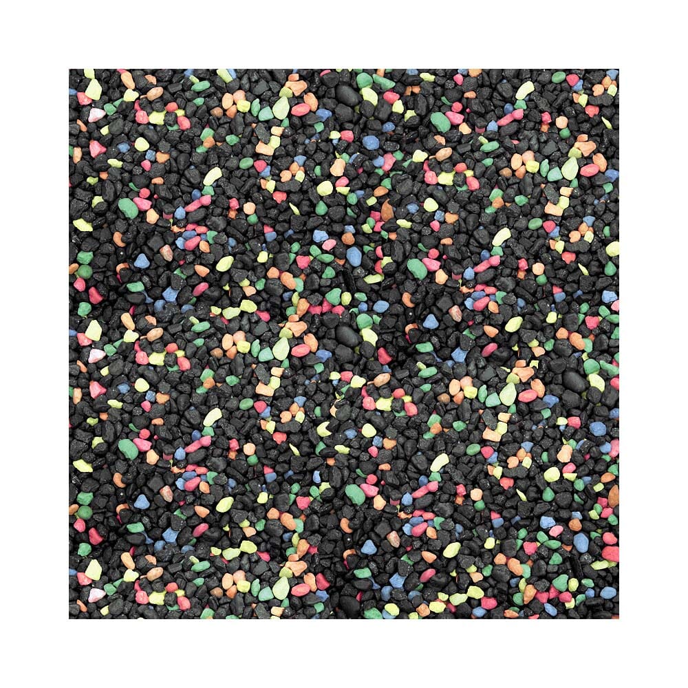 Pure Water Pebbles Premium Fresh Water Coated Aquarium Gravel Black Beauty - 25 lbs - 2 Count  