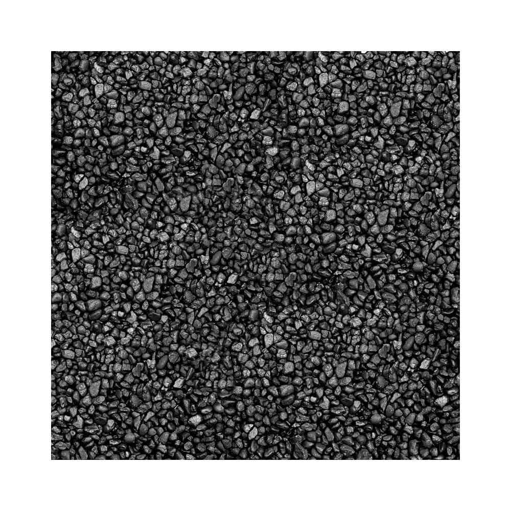 Pure Water Pebbles Premium Fresh Water Coated Aquarium Gravel Jet Black - 5 lbs - 6 Count  