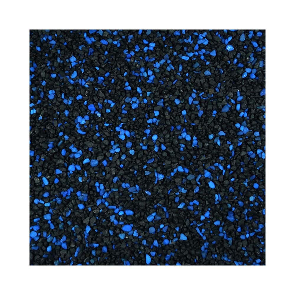 Pure Water Pebbles Premium Fresh Water Coated Aquarium Gravel Midnight Glo - 5 lbs - 6 Count  