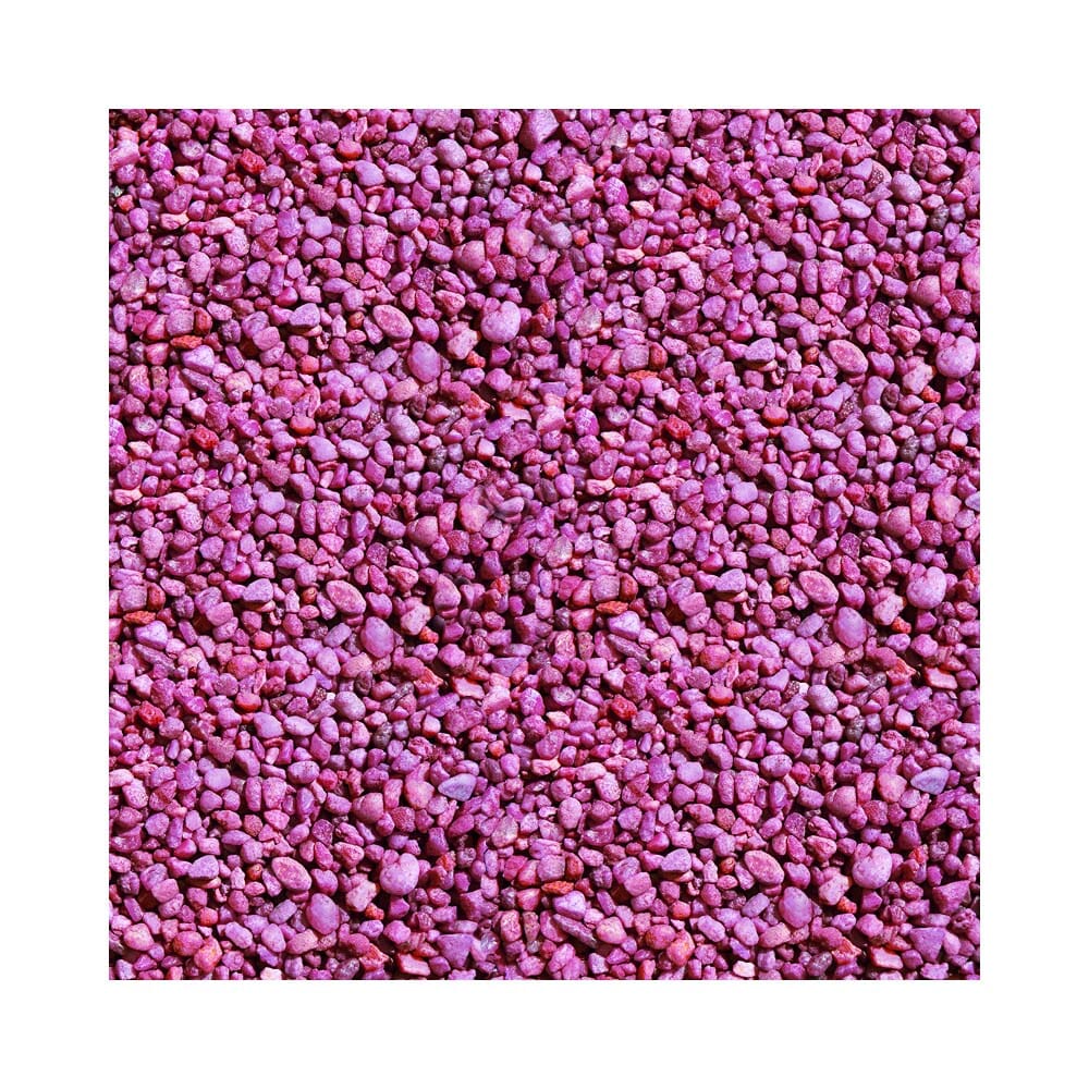 Pure Water Pebbles Premium Fresh Water Coated Aquarium Gravel Neon Purple - 25 lbs - 2 Count  