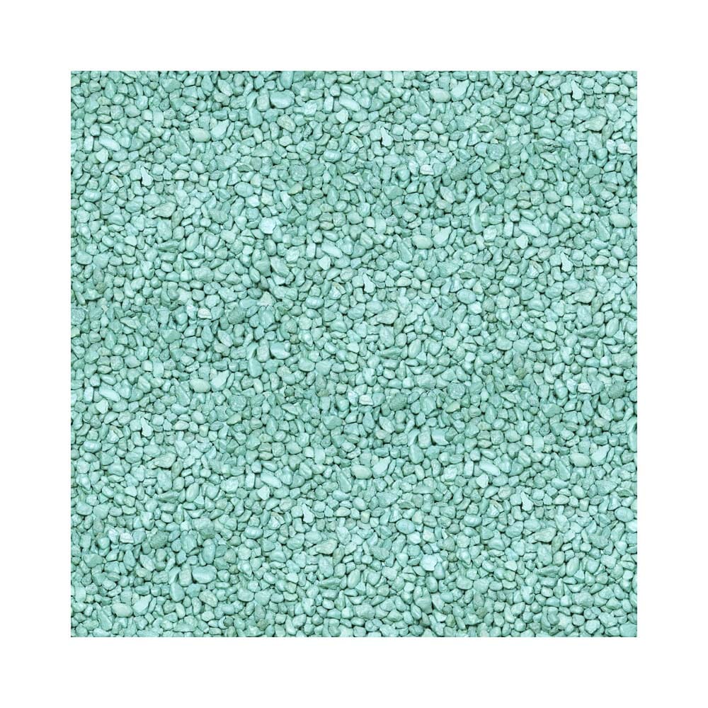 Pure Water Pebbles Premium Fresh Water Coated Aquarium Gravel Turquoise - 25 lbs - 2 Count  