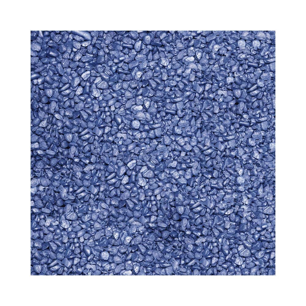 Pure Water Pebbles Premium Fresh Water Frosted Aquarium Gravel Deep Blue - 5 lbs - 6 Count  