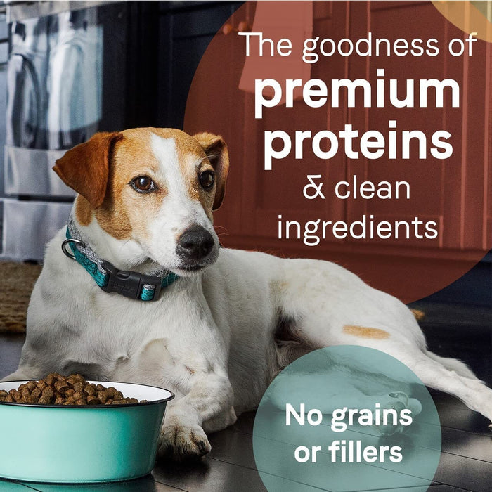 Pure Wild Grain-Free Dry Dog Food - Boar and Garbanzo Beans - 4 Lbs