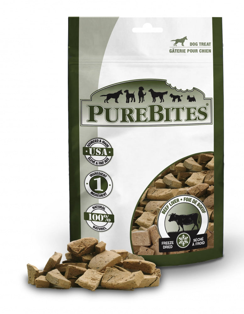 PureBites Beef Liver Freeze Dried Dog Treats  