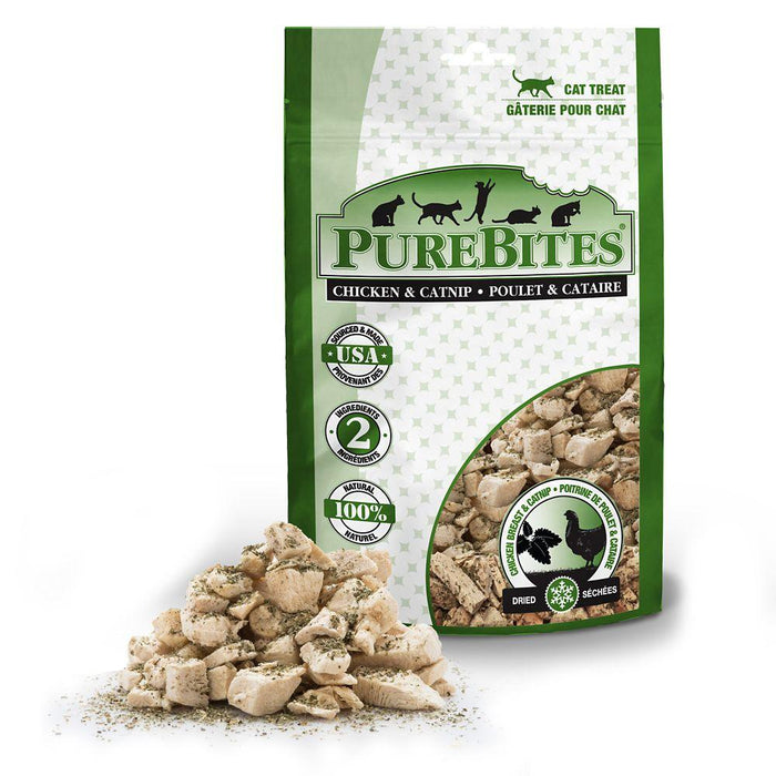 Purebites Chicken Breast & Catnip Freeze-Dried Cat Treats - 1.3 oz Bag