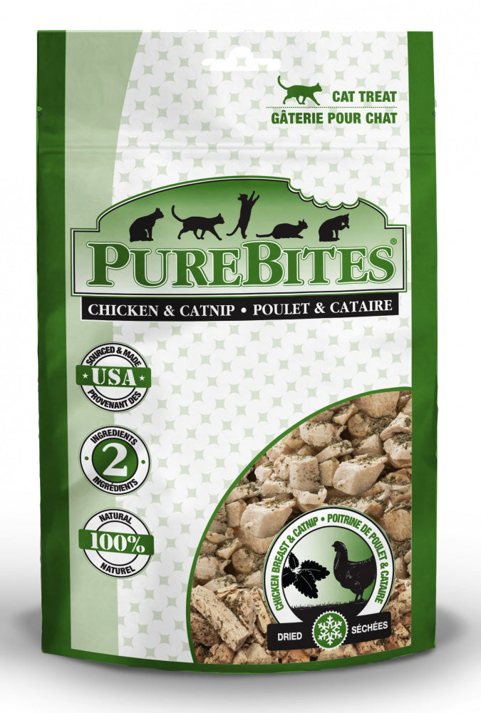 PureBites Chicken Breast & Catnip Freeze Dried Cat Treats  