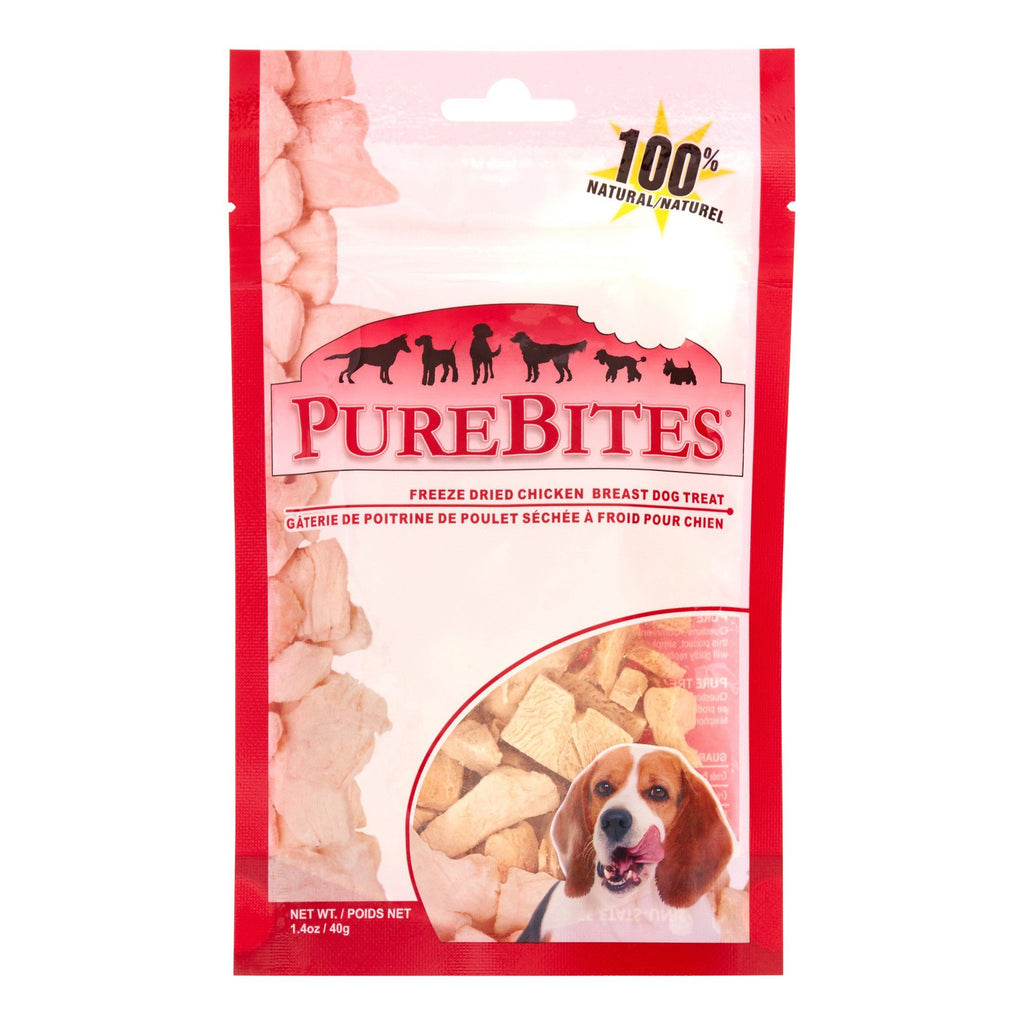 Purebites Chicken Breast Freeze-Dried Dog Treats - 1.4 oz Bag  