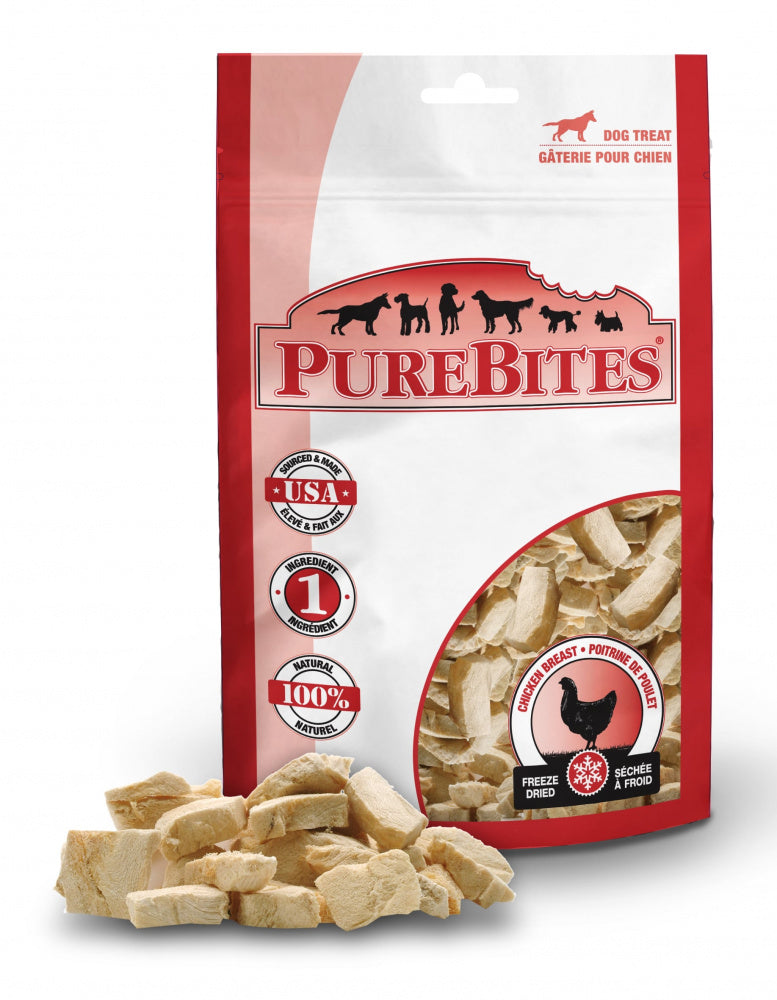 PureBites Chicken Breast Freeze Dried Dog Treats  