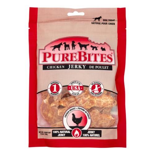 Purebites Chicken Jerky Freeze-Dried Dog Treats - 5.5 oz Bag