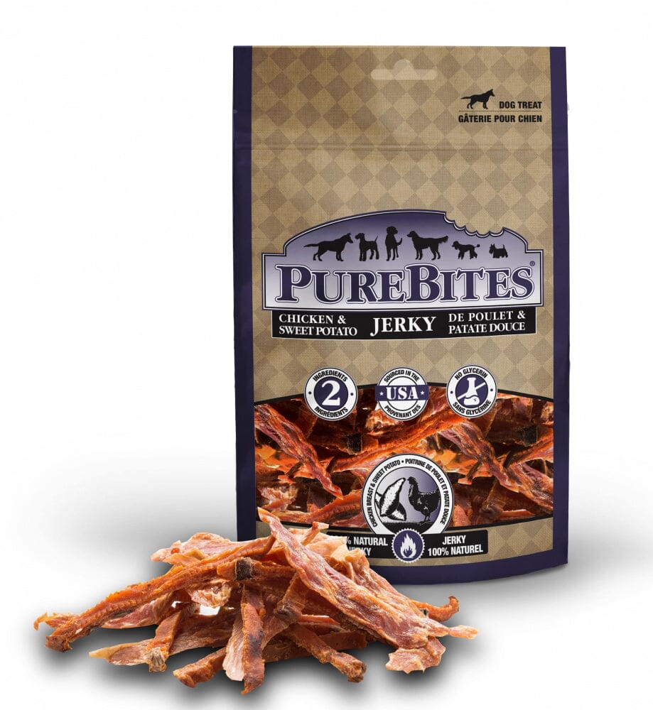 PureBites Chicken & Sweet Potato Jerky Dog Treats  