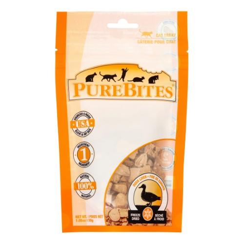Purebites Duck Freeze-Dried Cat Treats - 1.05 oz Bag