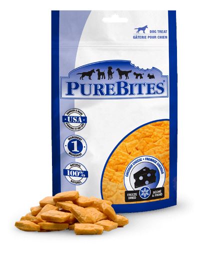 PureBites Freeze Dried Cheddar Cheese Dog Treats  