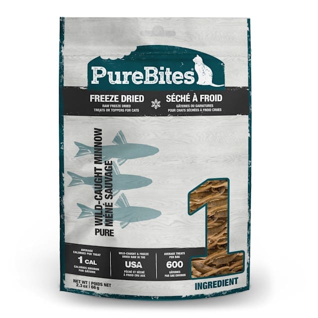 Purebites Minnow Value Size Freeze-Dried Cat Treats - 2.3 Oz  