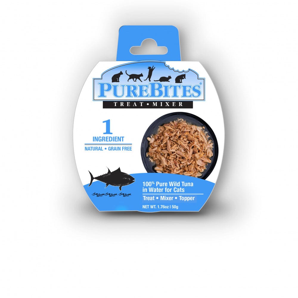 PureBites Mixer Wild Skipjack Tuna in Water Cat Food Topper Treat  