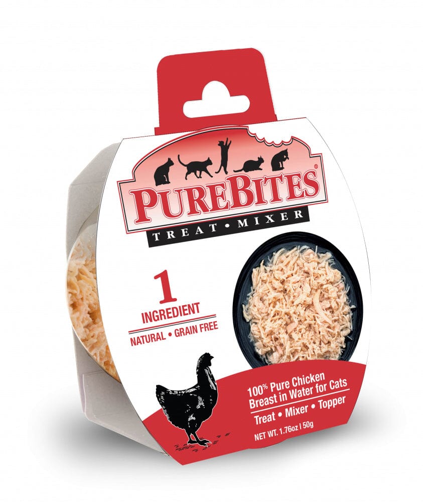 PureBites Mixers Chicken Breast in Water Cat Food Topper Treat  