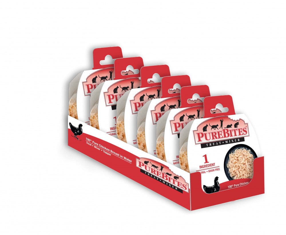 PureBites Mixers Chicken Breast in Water Cat Food Topper Treat  