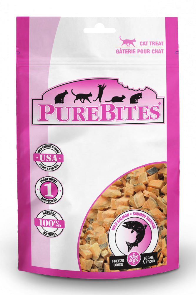 PureBites Salmon Freeze Dried Cat Treats  