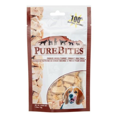 Purebites Turkey Freeze-Dried Dog Treats - 1.16 oz Bag  