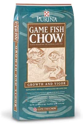 Purina Mills Game Fish Chow Game Fish Food - 50 lb Bag  