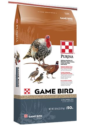 Purina Mills Gamebird Maintenance Gamebird and Pigeon Bird Food - 50 lb Bag  