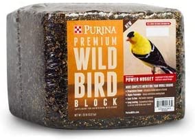 Purina Mills Premium Wild Bird Block Seed and Grain Bird Food - 20 lb Bag