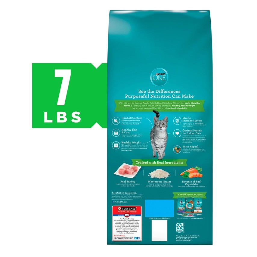 Purina ONE Indoor Advantage Hairball & Healthy Weight Formula Dry Cat Food  