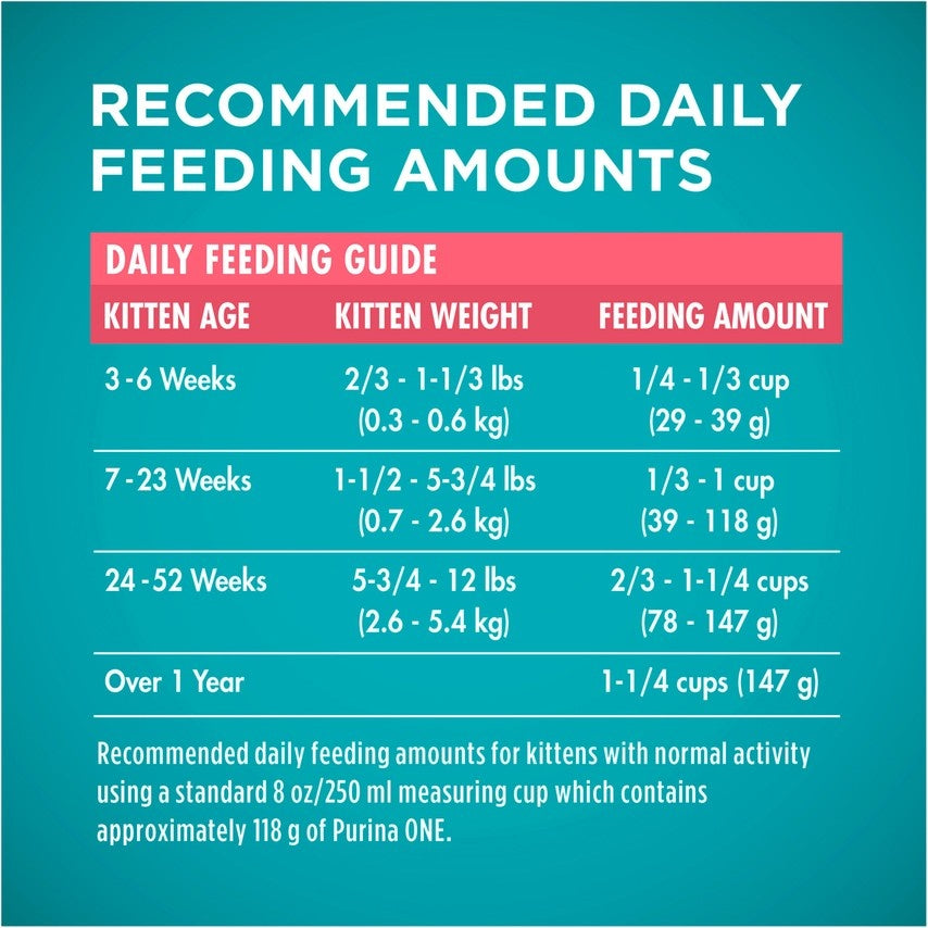 Purina ONE Kitten Growth & Development Dry Cat Food  