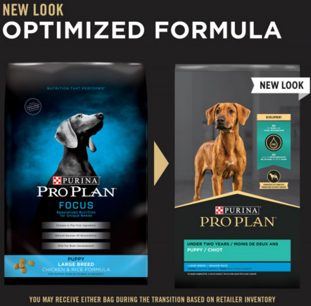 Purina Pro Plan Large Breed Puppy Formula Dry Dog Food  