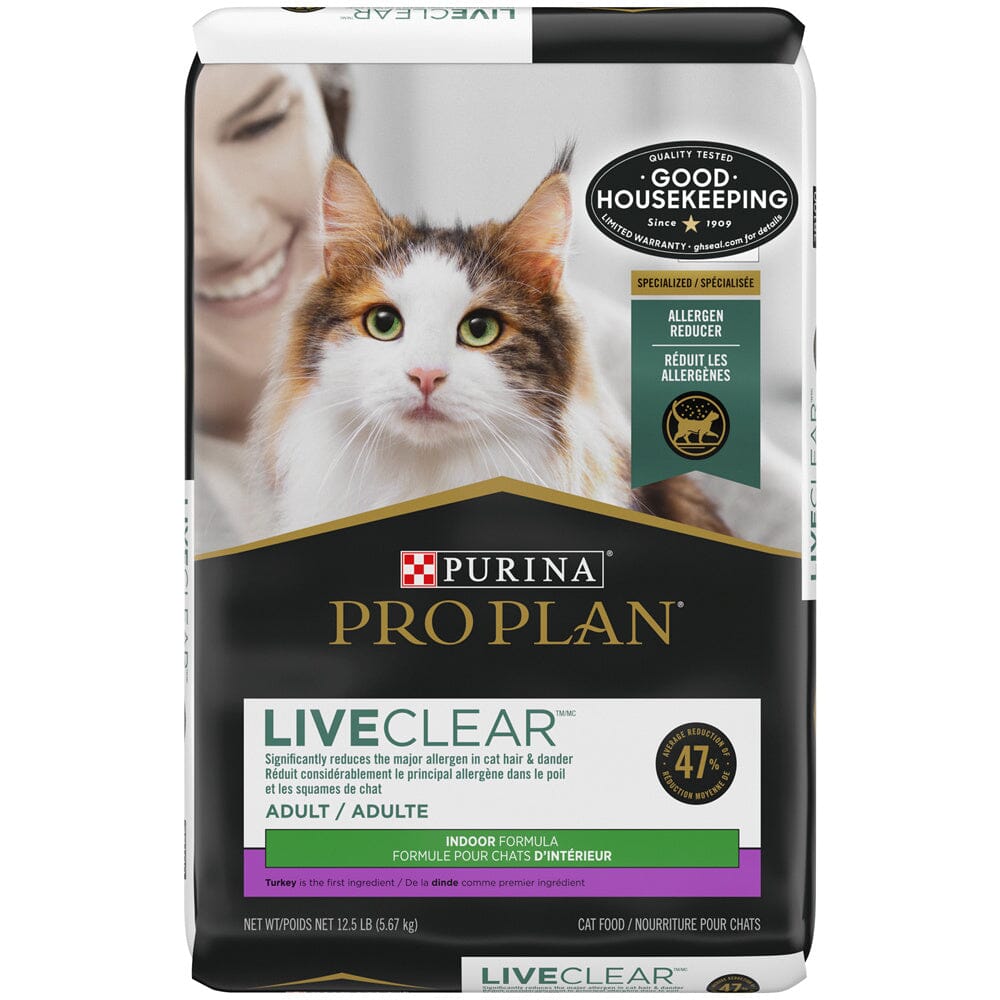 Purina Pro Plan LIVECLEAR High Protein Indoor Adult Indoor Formula Dry ...