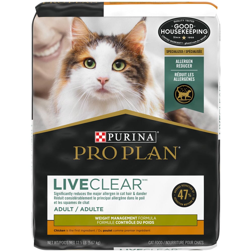 Purina Pro Plan LIVECLEAR Weight Control Adult Weight Management Formula Cat Food  