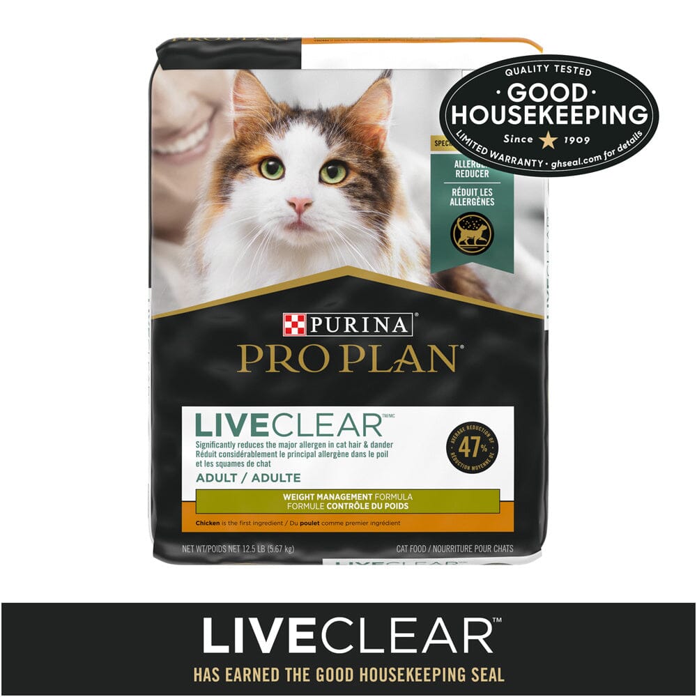 Purina Pro Plan LIVECLEAR Weight Control Adult Weight Management Formula Cat Food  