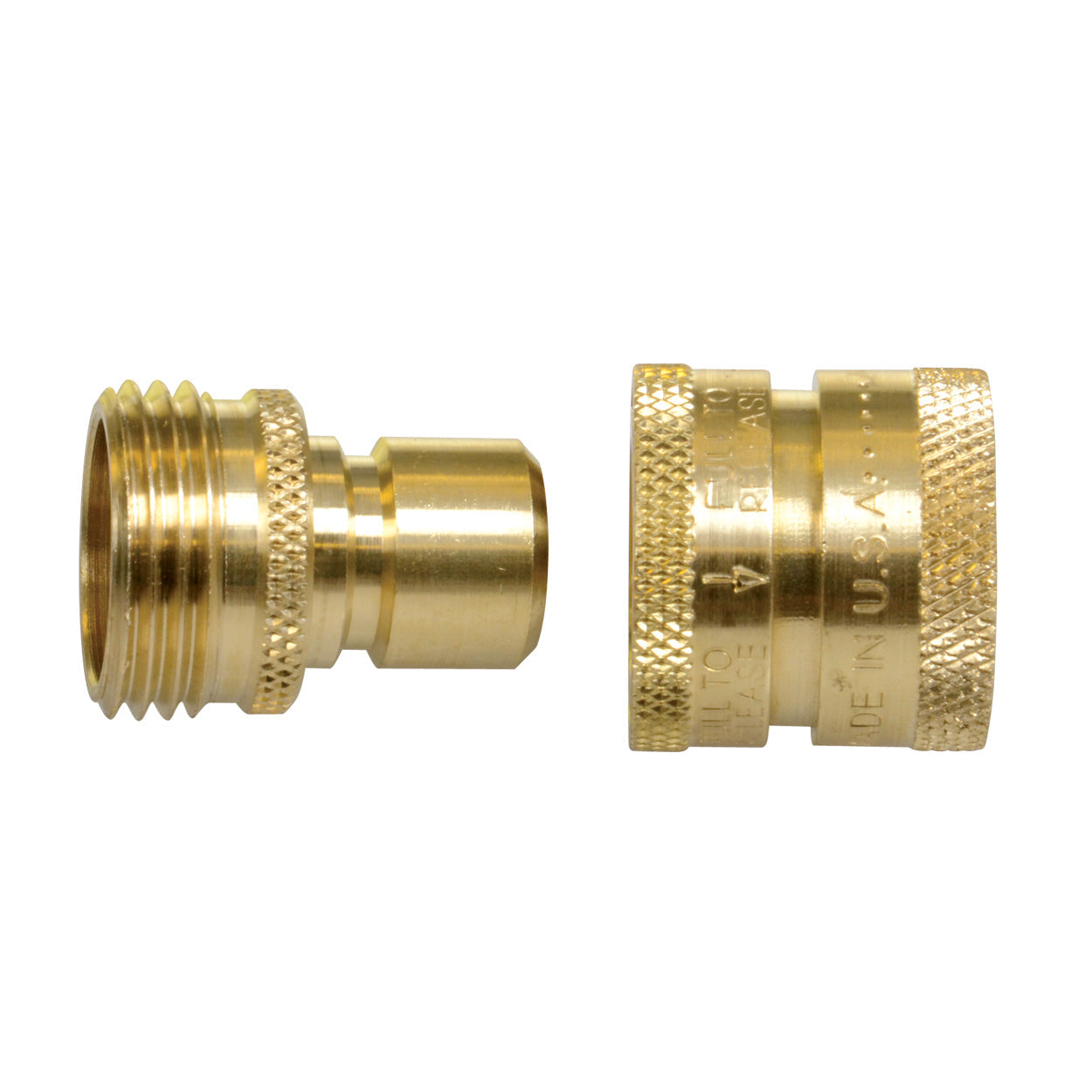 Python Brass Snap Connector  