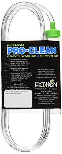 Python Pro-Clean Gravel Washer & Siphon Kit - Mini  