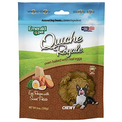 Quiche Royale Emerald Soft and Chewy Dog Treats - Sweet Potato - 6 Oz