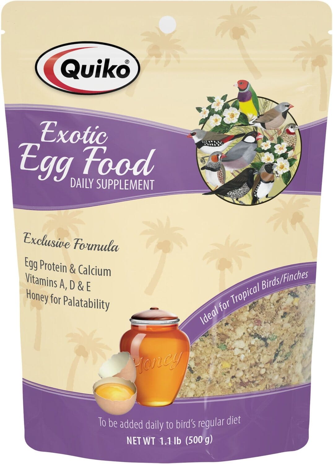 Quiko Exotic Egg Food Supplement - 1.1 lb  