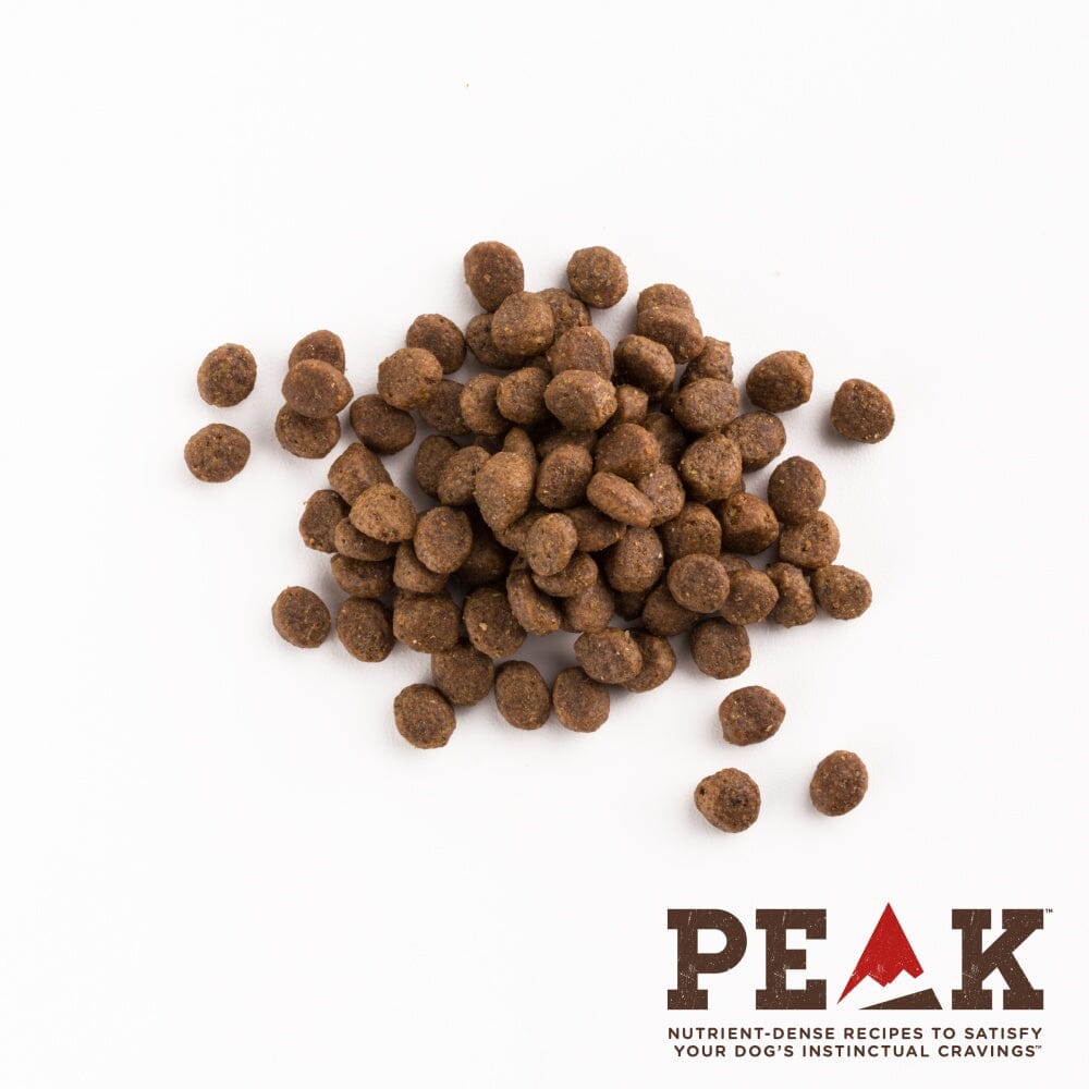 Peak open range dog hot sale food