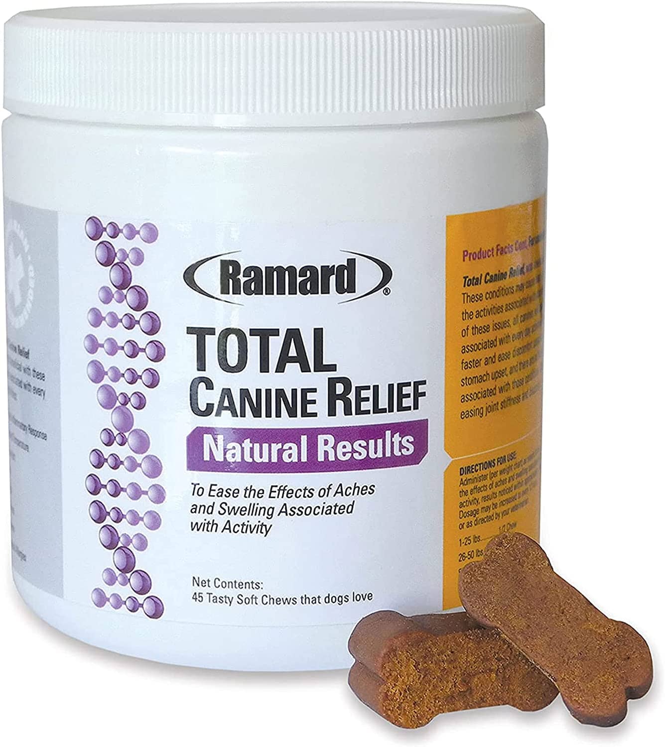 Ramard Ramard Total Canine Relief Natural Results Dog Joint Care - 45 Count  