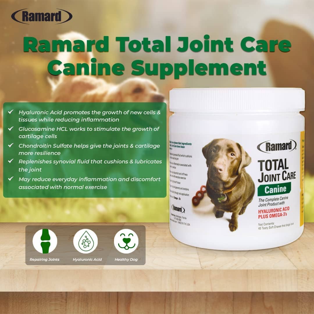 Ramard Ramard Total Joint Care Canine Dog Joint Care - 45 Count  