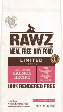 Rawz Limited Ingredient Diet Salmon Dry Dog Food - 10 lb Bag