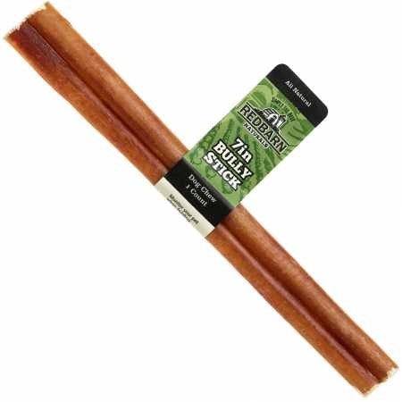 Red Barn Bully Stick Natural Dog Chews - 7 Inches - 35 Count  