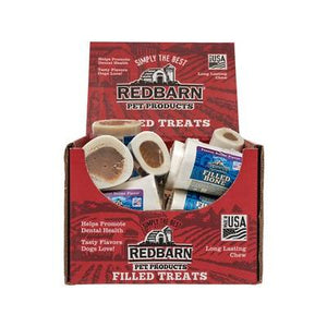 Red Barn Filled Bones Peanut Butter Natural Dog Chews - Small - 20 Count