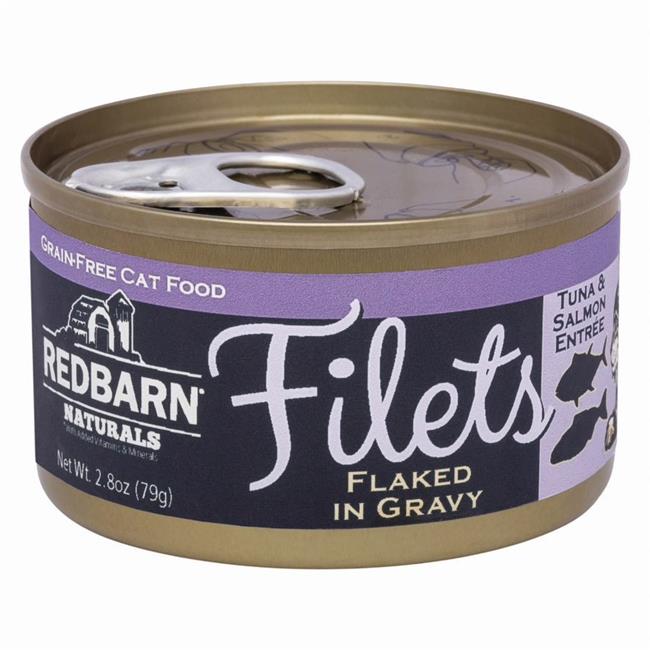 Red Barn Fillet Tuna Salmon Canned Cat Food - 2.8 Oz - Case of 12  