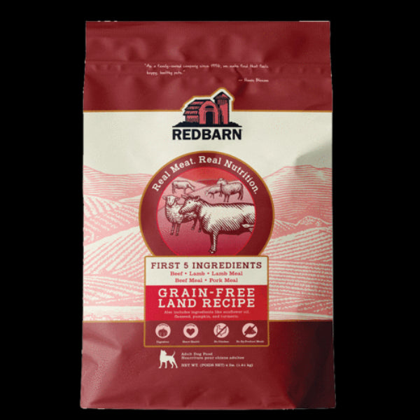 Red Barn Grain-Free Land Dry Dog Food - 4 lbs