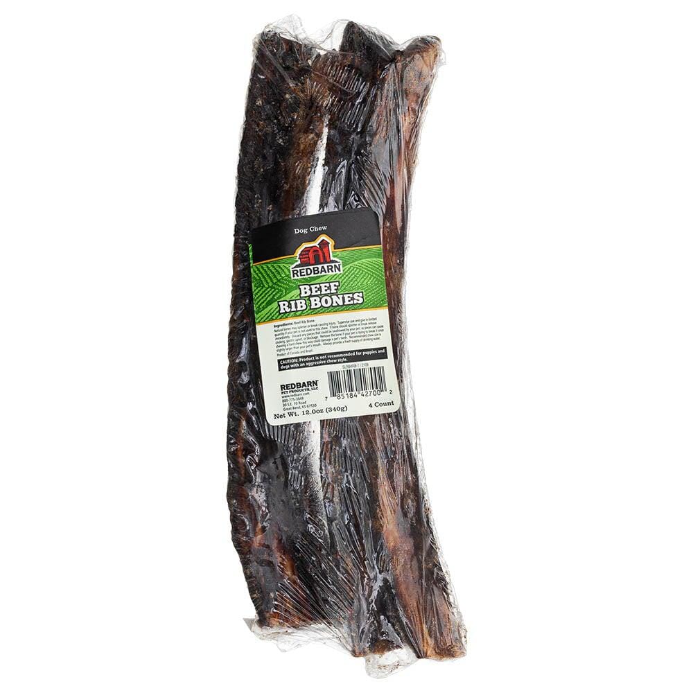 Red Barn Grain-Free Ribs Bones Natural Dog Chews - 4 Pack - 10 Count  