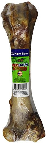 Red Barn Ham Bones Natural Dog Chews - Extra Large - 20 Count  