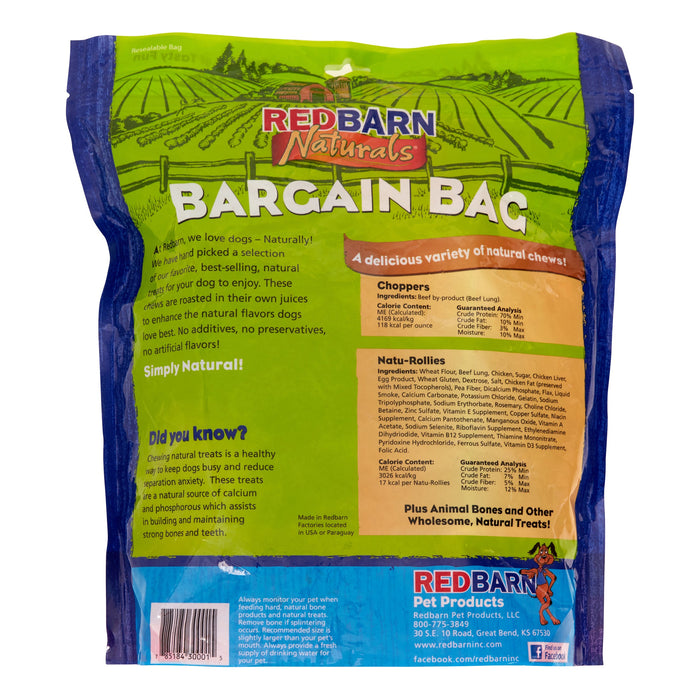 Red barn bargain store bag